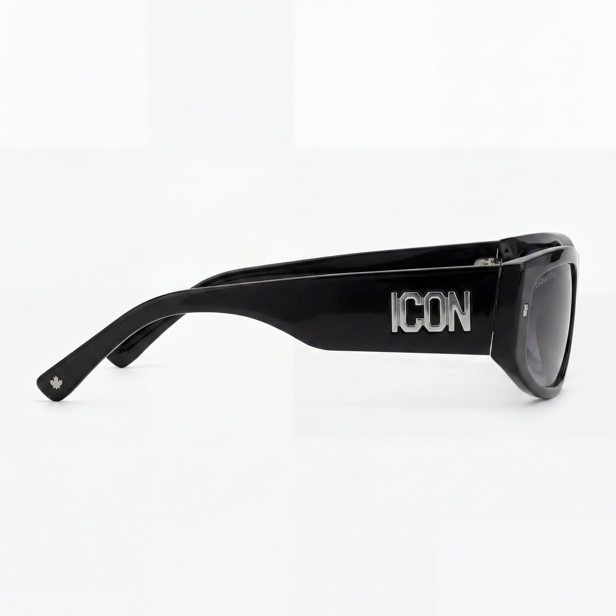 Dsquared2 ICON 0016/S Black Rectangle Sunglasses for Men, 57mm, Photo 3