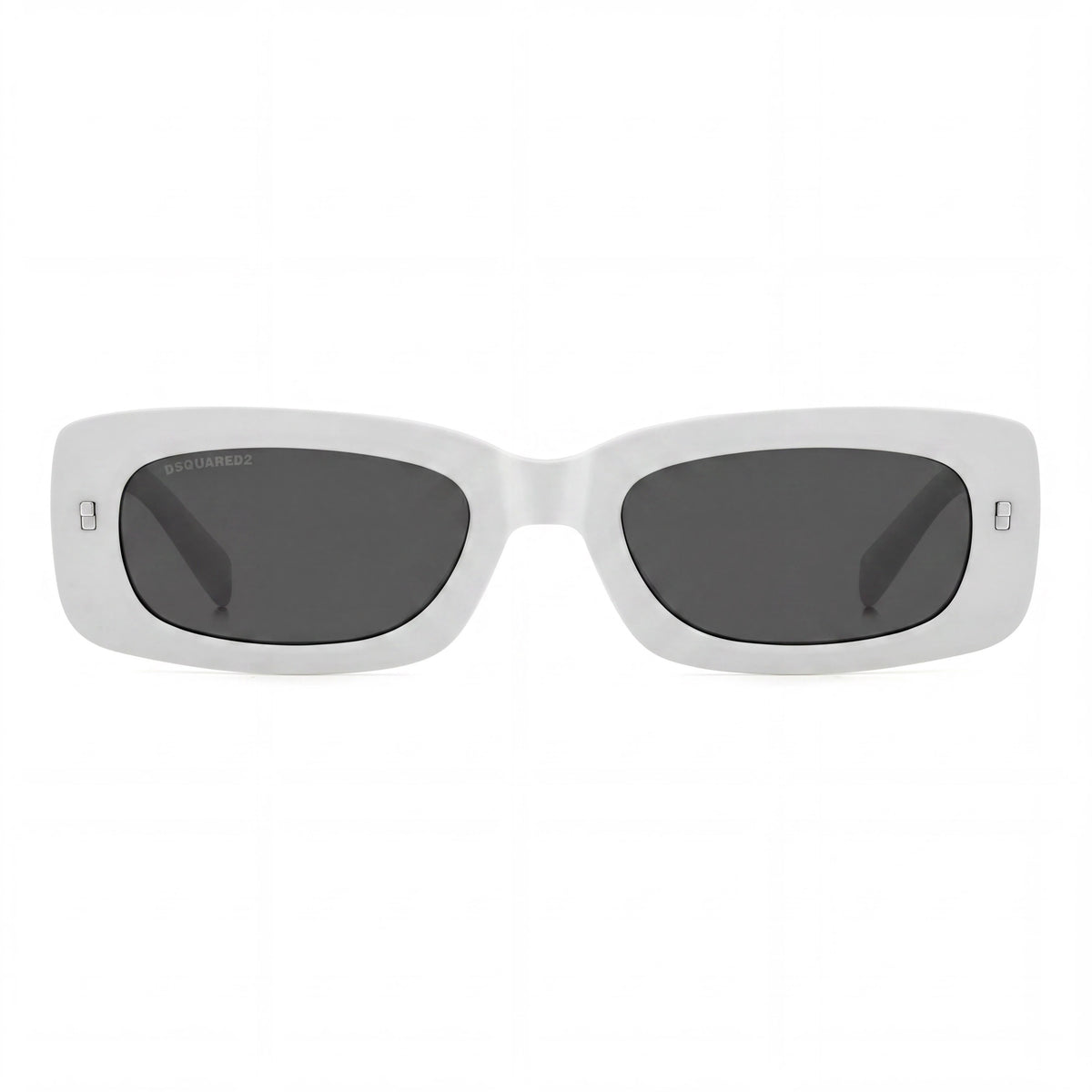 Dsquared2 ICON 0020/S White Rectangle Sunglasses for Women, 52mm, Photo 2