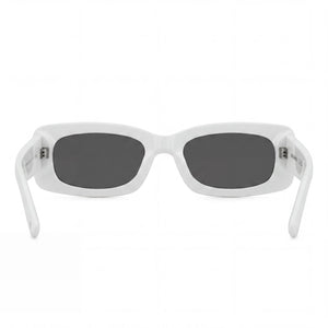 Dsquared2 ICON 0020/S Rectangle Sunglasses for Women — interior view, Non-Polarized lens detail