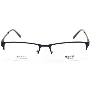 Elasta 3099 Rectangle Eyeglasses for Men — front view, Metal