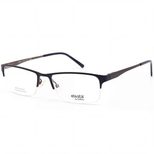 Elasta 3099 Light Blue Rectangle Eyeglasses for Men, Metal frame