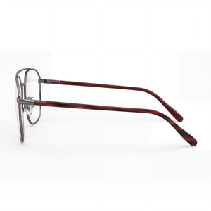 Elasta E 8001 Aviator Eyeglasses for Men — front view, Metal