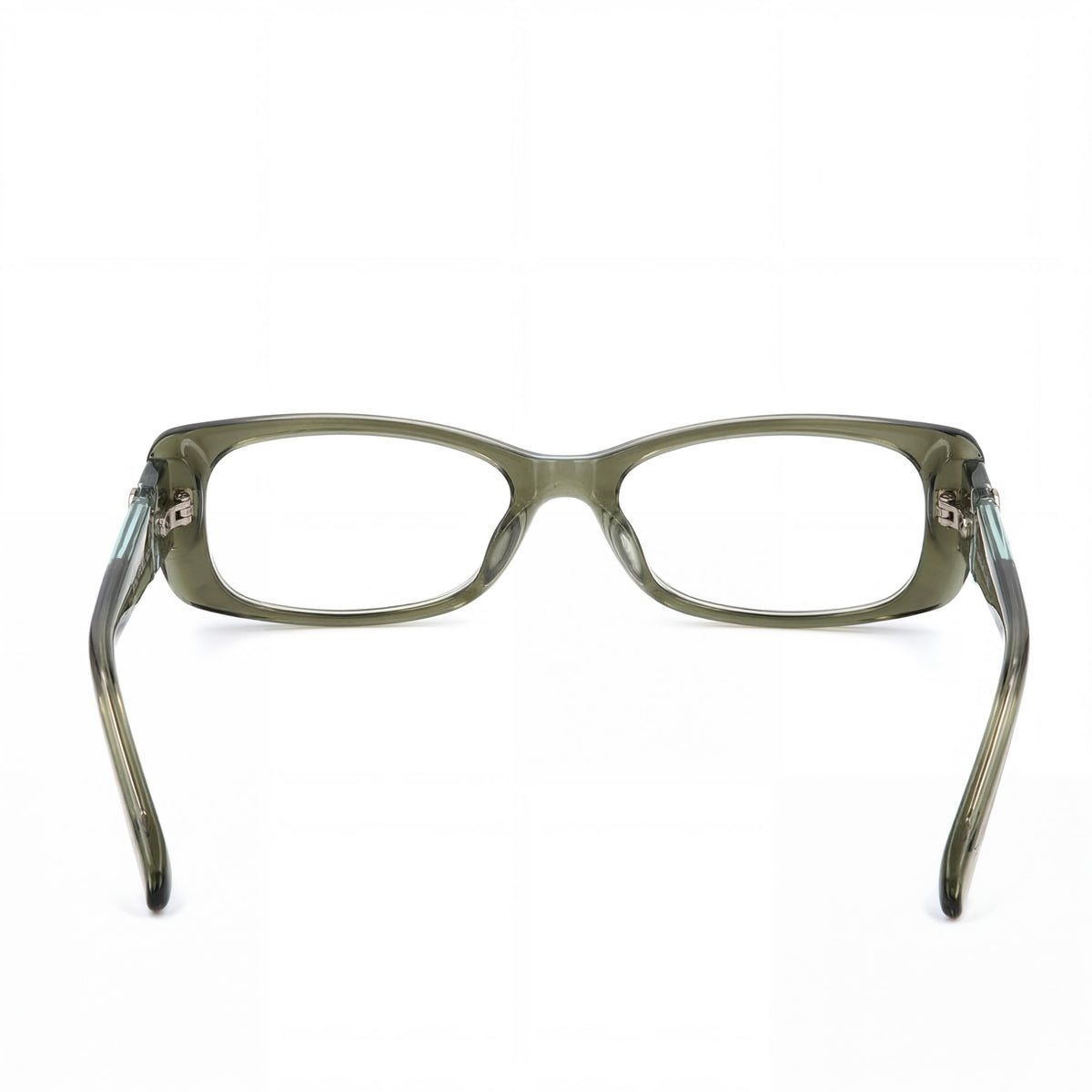 Emilio Pucci 2672_340 Green Rectangle Eyeglasses Unisex, Plastic 52mm, Photo 3