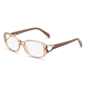 Emilio Pucci Beige Rectangle Eyeglasses Unisex frame