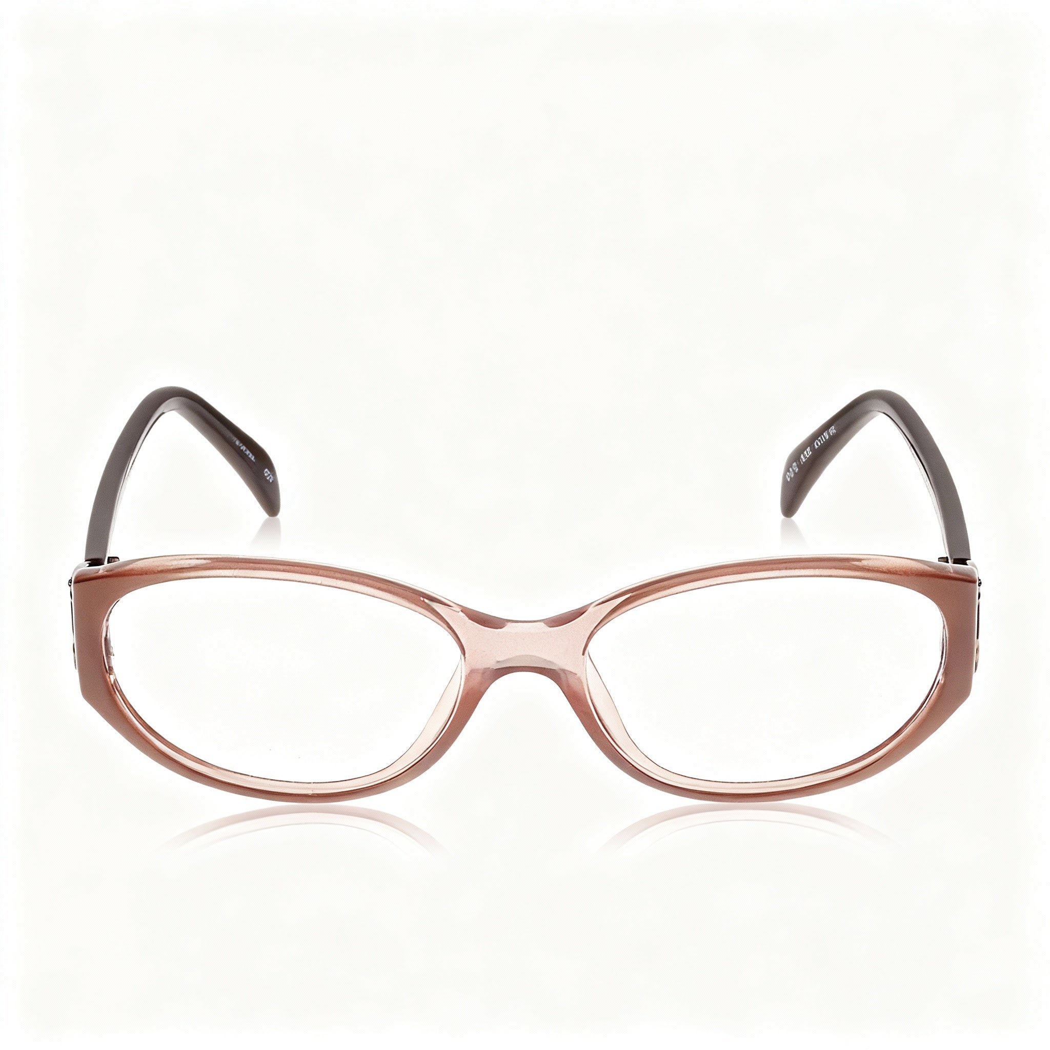 Emilio Pucci Cognac Rectangle Eyeglasses Unisex, Photo 2