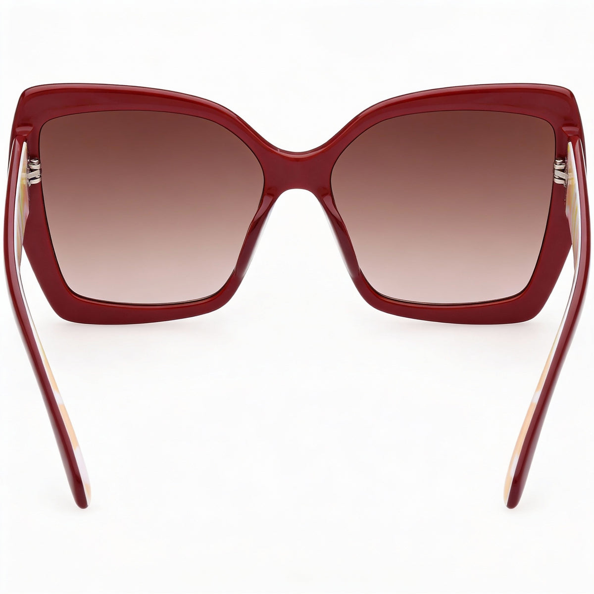 Gafas de sol cuadradas rojas Emilio Pucci Casual EP0176 para hombre, 58 mm, Photo 2