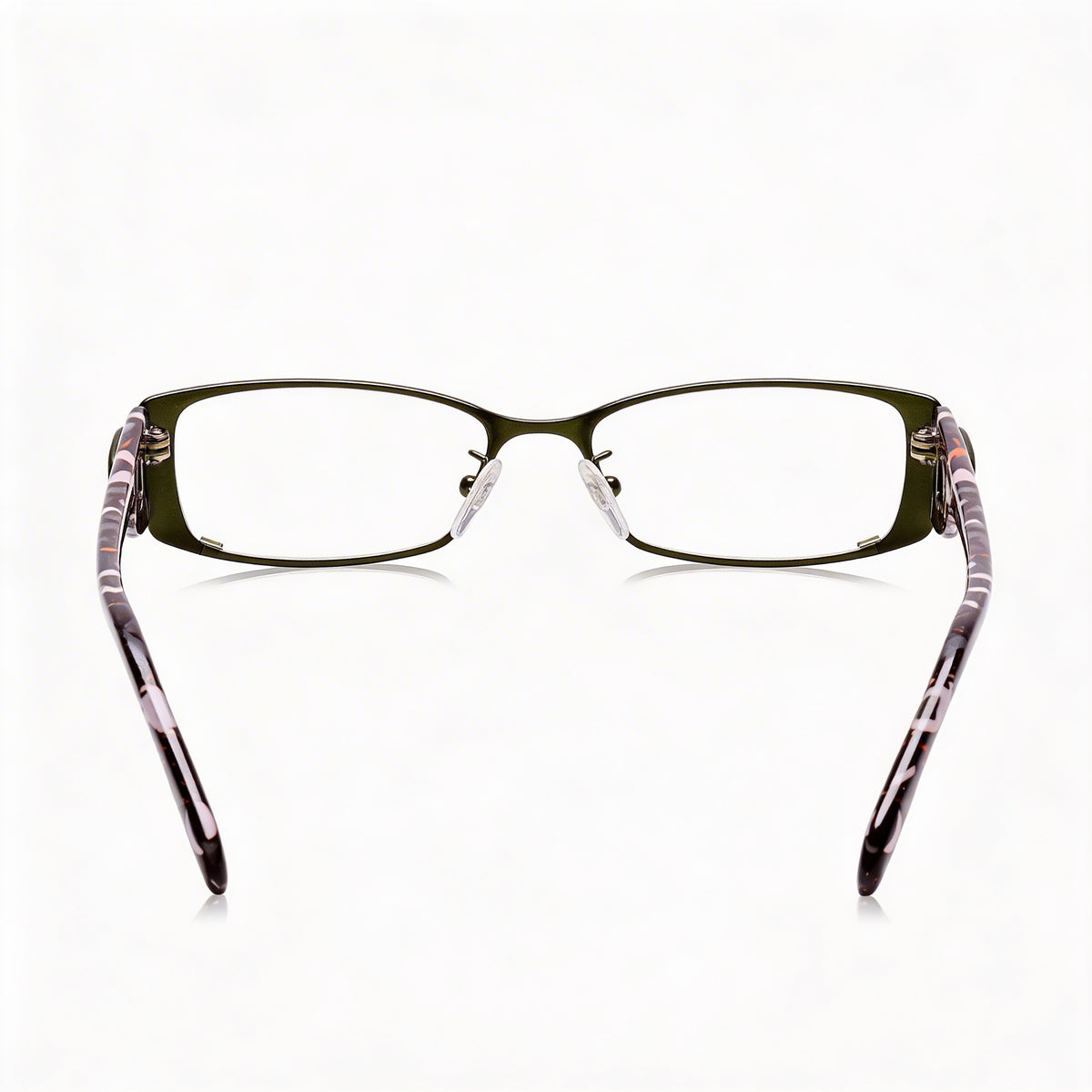 Emilio Pucci EP 2140 Green Rectangle Eyeglasses for Women, Photo 3