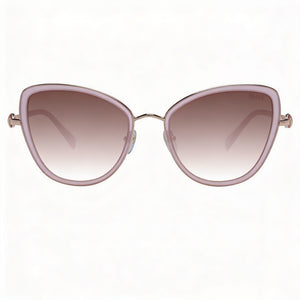 Emilio Pucci Ep0184 Cat Eye Sunglasses for Women — front view, Stainless Steel frame
