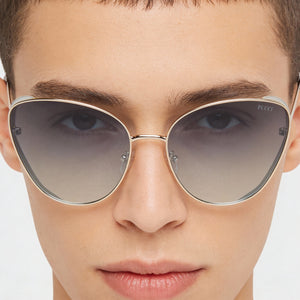 Emilio Pucci EP0186 Gold Sunglasses Unisex — lifestyle wear, school runs and weekday errands