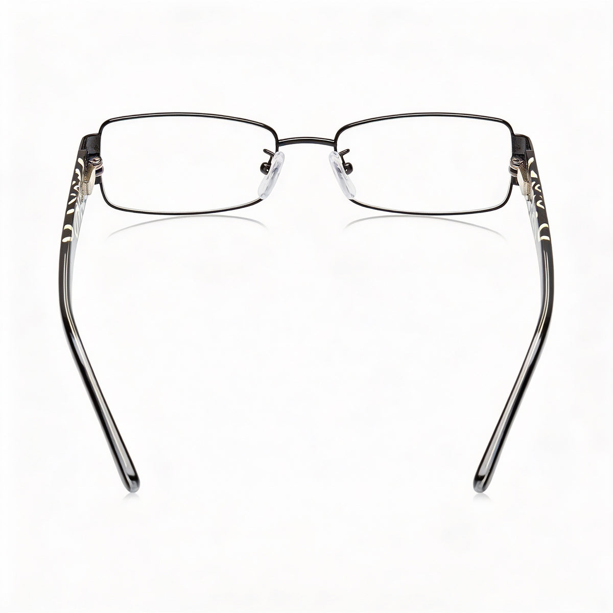 Emilio Pucci EP2135 Ebony Rectangle Eyeglasses Unisex, 53mm, Photo 4