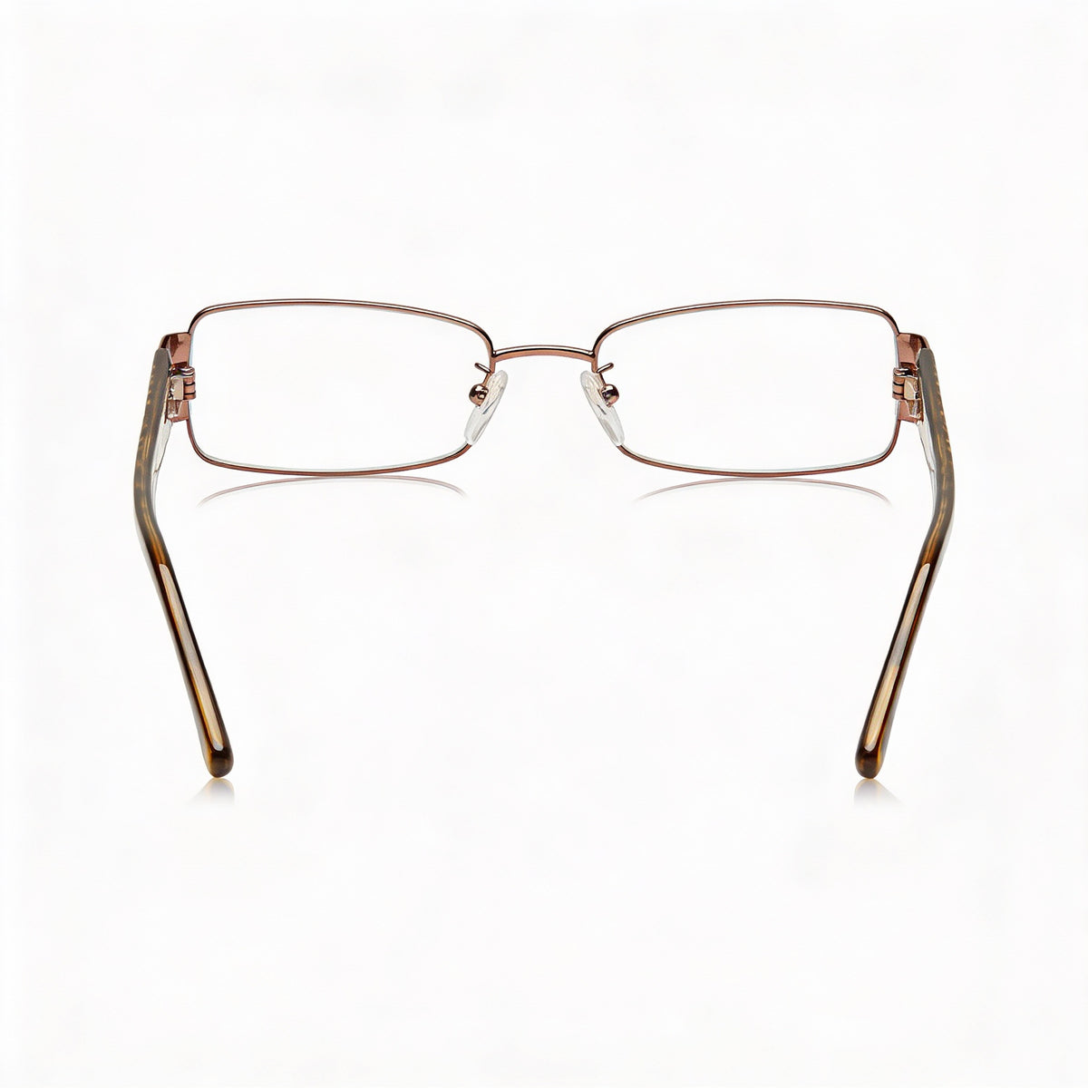 Emilio Pucci EP2135 Chestnut Rectangle Eyeglasses Unisex, 51mm, Photo 3