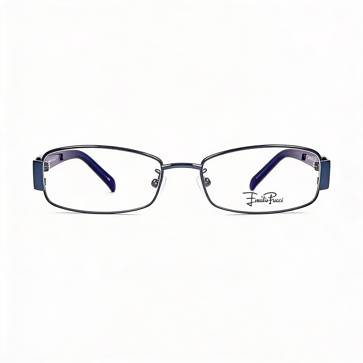 Emilio Pucci EP2136 462 Blue Rectangle Eyeglasses Unisex, Metal 52mm, Photo 2