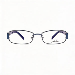 Emilio Pucci EP2136 462 Rectangle Eyeglasses Unisex — front view, Metal frame