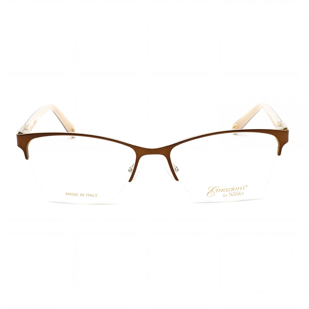 Emozioni 4379 Rectangle Eyeglasses for Women — front view, Metal frame