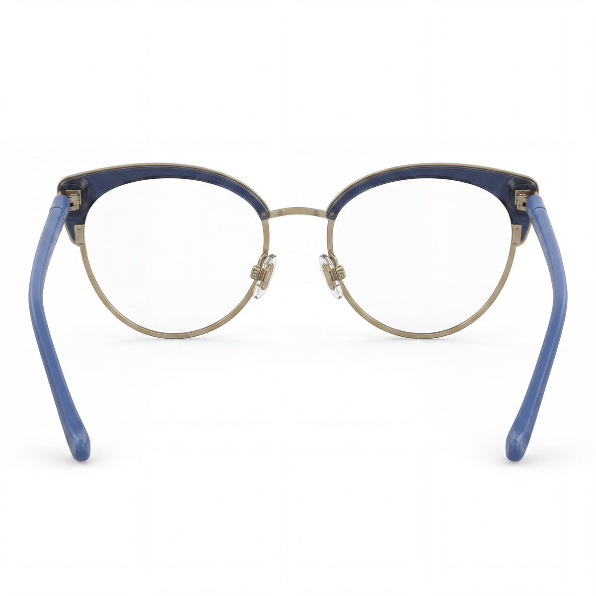 Emozioni Classic Blue Round Eyeglasses Unisex, Photo 3