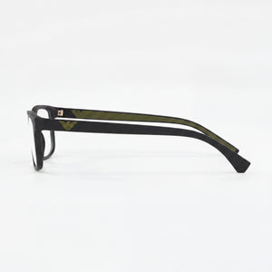 Emporio Armani 5042 Rectangle Eyeglasses for Women — front view, Plastic