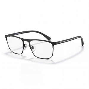 Emporio Armani EA1079 Black Square Eyeglasses for Women, Plastic frame