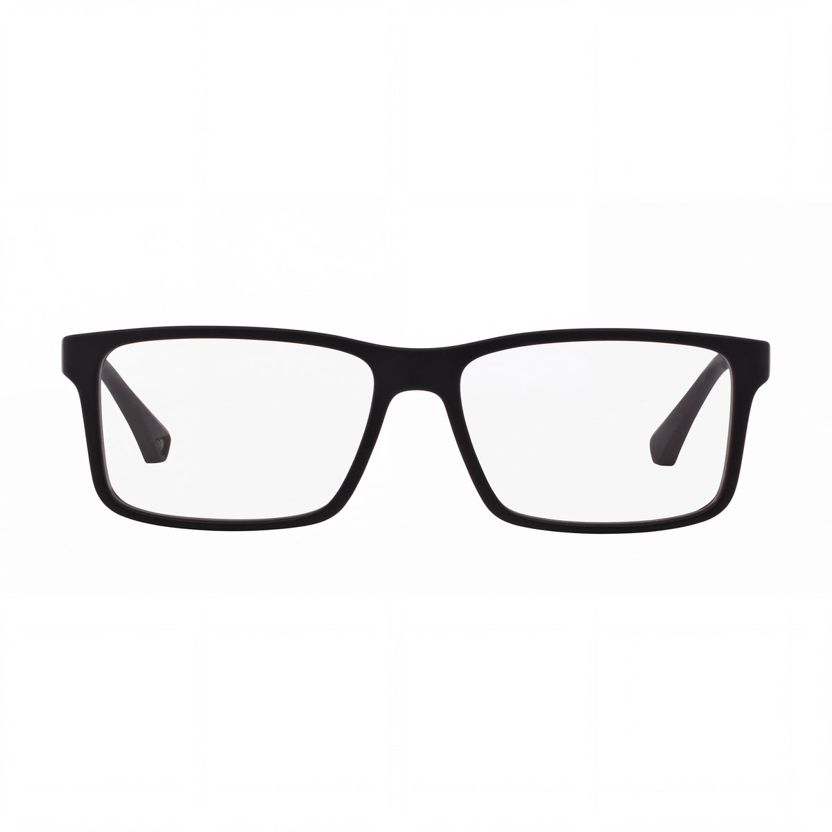 Gafas Emporio Armani EA3038 para Hombre, Montura Completa Rectangular de Plástico, Goma Negra, Ancho de Lente 54mm, Photo 2