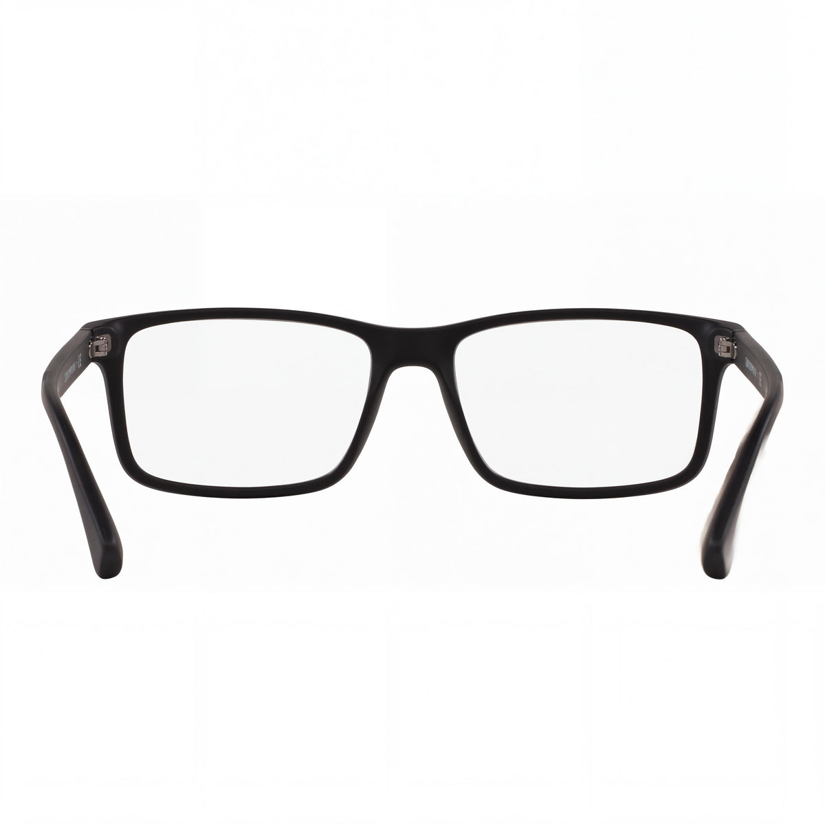 Gafas Emporio Armani EA3038 para Hombre, Montura Completa Rectangular de Plástico, Goma Negra, Ancho de Lente 54mm, Photo 4