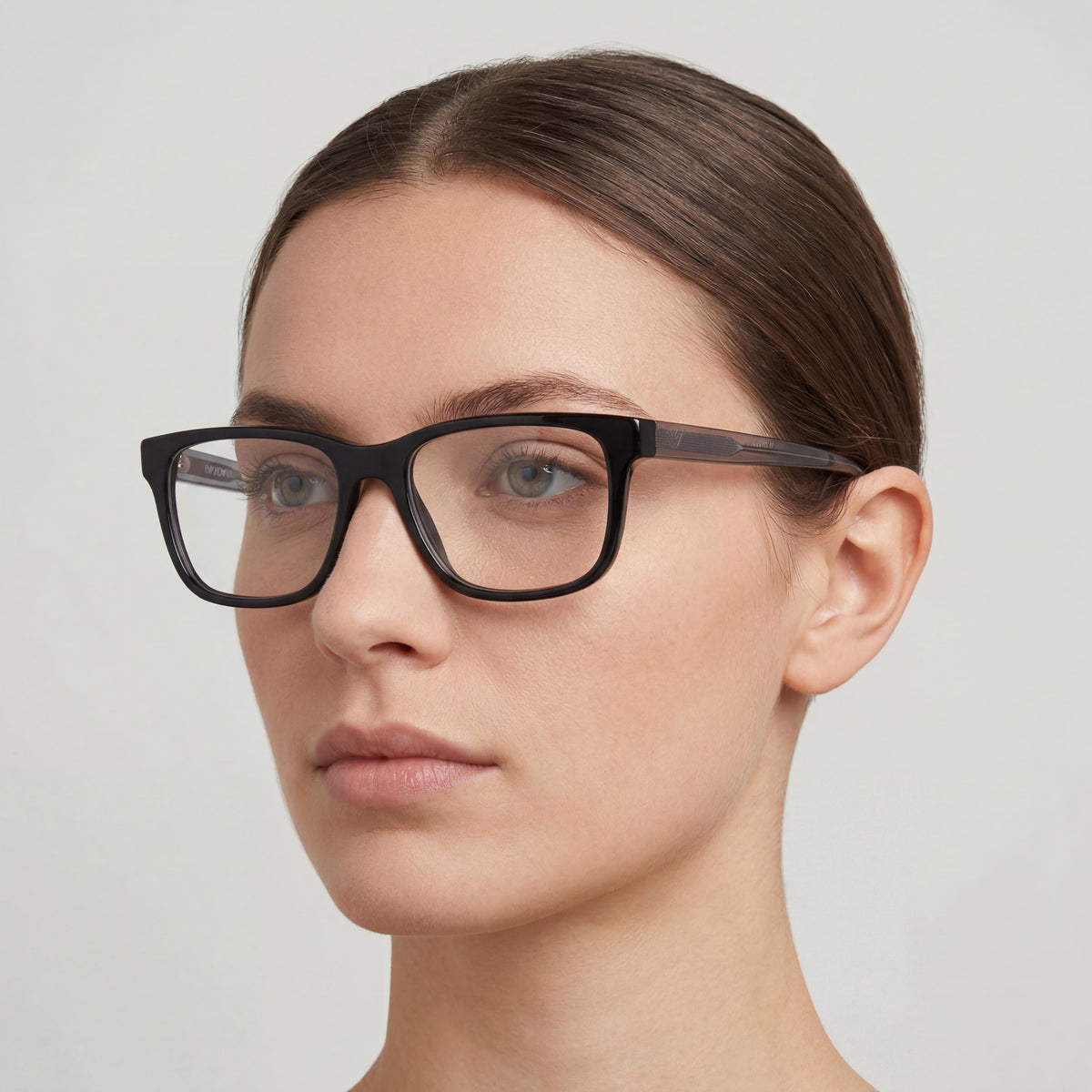 Gafas graduadas rectangulares Emporio Armani Ea3218 para mujer, color negro, 55 mm, Photo 5