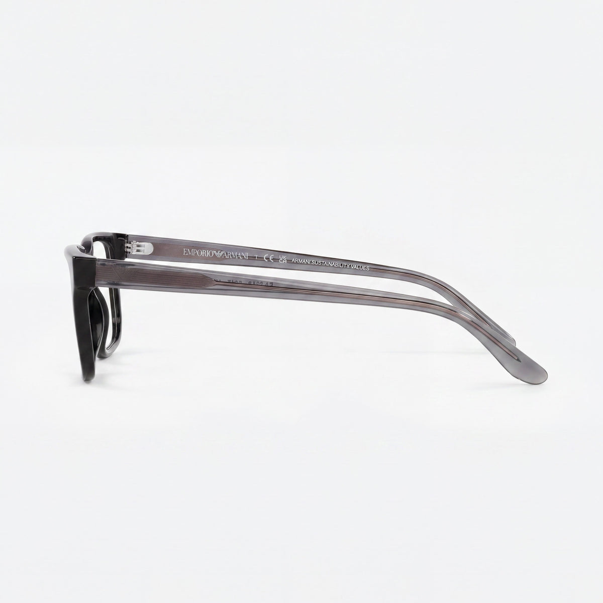 Gafas graduadas rectangulares Emporio Armani Ea3218 para mujer, color negro, 55 mm, Photo 3