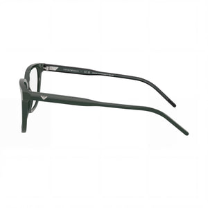 Emporio Armani Ea3258 Square Eyeglasses for Men — front view, Plastic