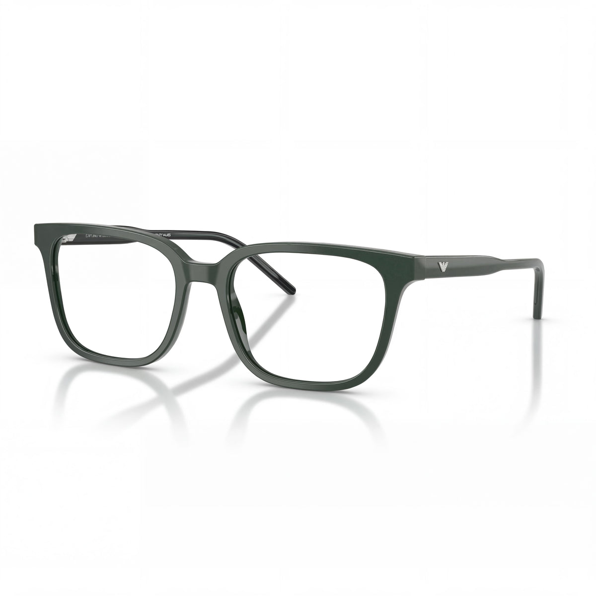 Gafas cuadradas para hombre Emporio Armani Ea3258 en verde brillante, 54mm, Photo 1