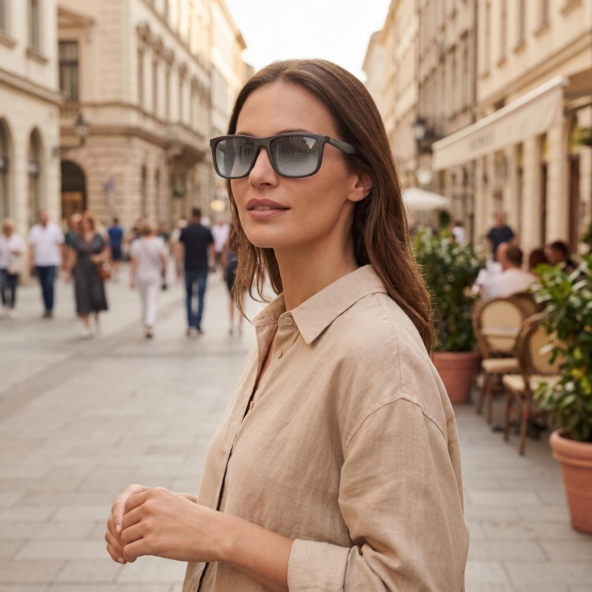Emporio Armani Ea4234u Brown Sunglasses for Women, 57mm, Photo 5