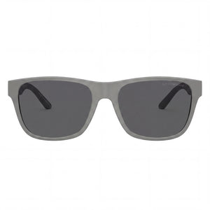 Emporio Armani EA4243 Square Eyeglasses for Women — front view, Plastic