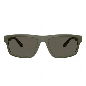 Emporio Armani EA4244U Rectangle Sunglasses for Women — front view, Plastic frame