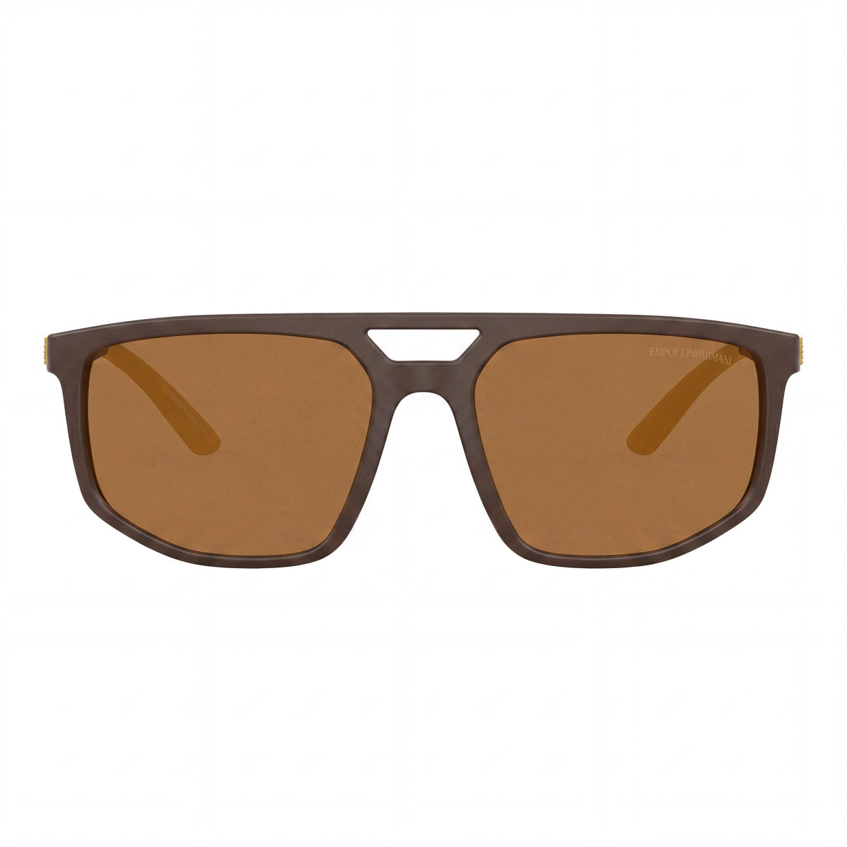 Gafas de sol de aviador para mujer Emporio Armani Ea4248u en marrón mate, 58 mm, Photo 2