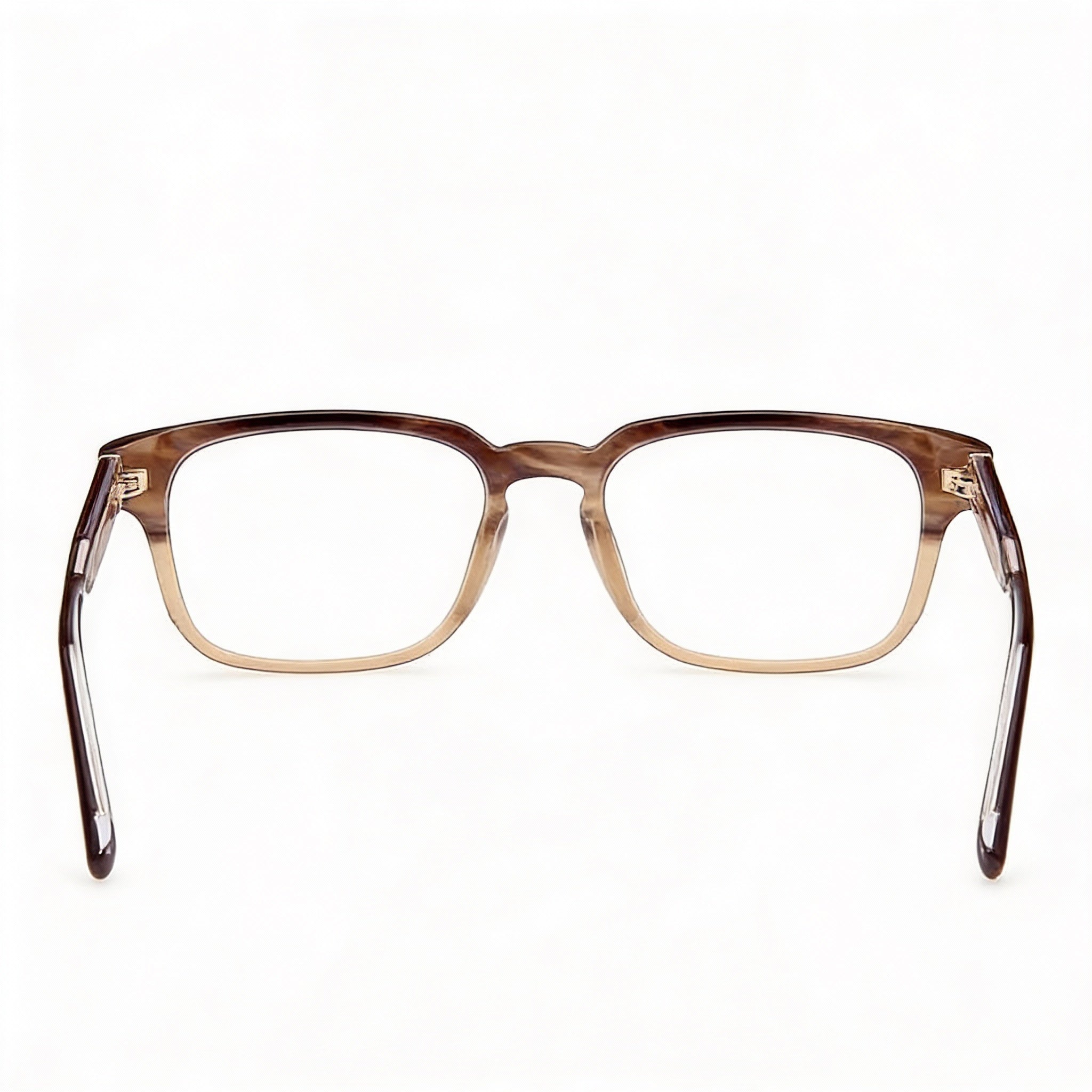 Ermenegildo Zegna EZ5262 Brown Beige Eyeglasses for Men, Photo 2