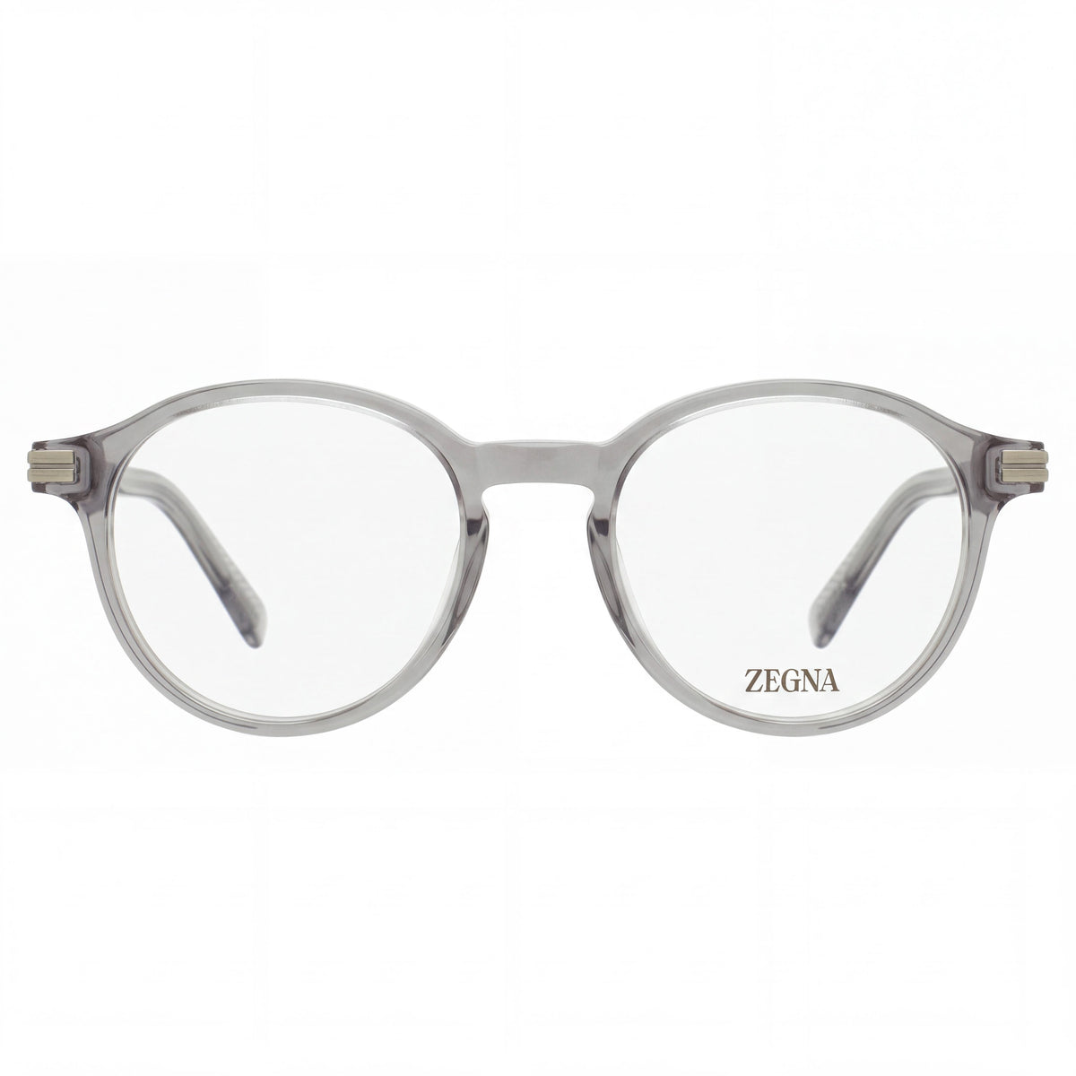 Gafas redondas unisex Ermenegildo Zegna EZ5269 grises, Photo 2