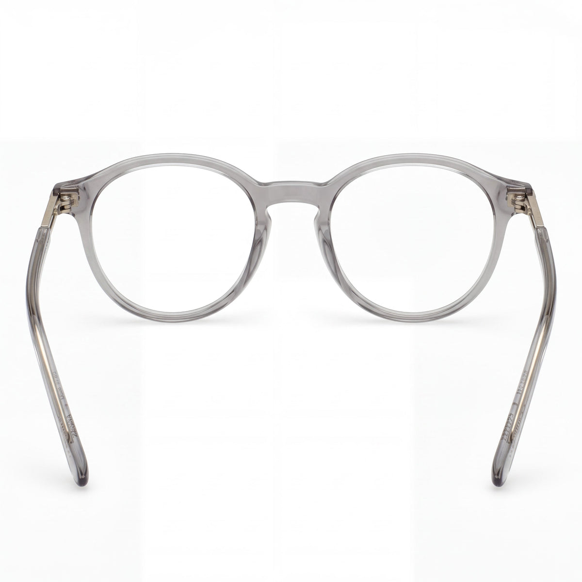 Gafas graduadas Ermenegildo Zegna para hombre 5269@48048# de policarbonato transparente en marrón oscuro brillante, 48 mm, Photo 3