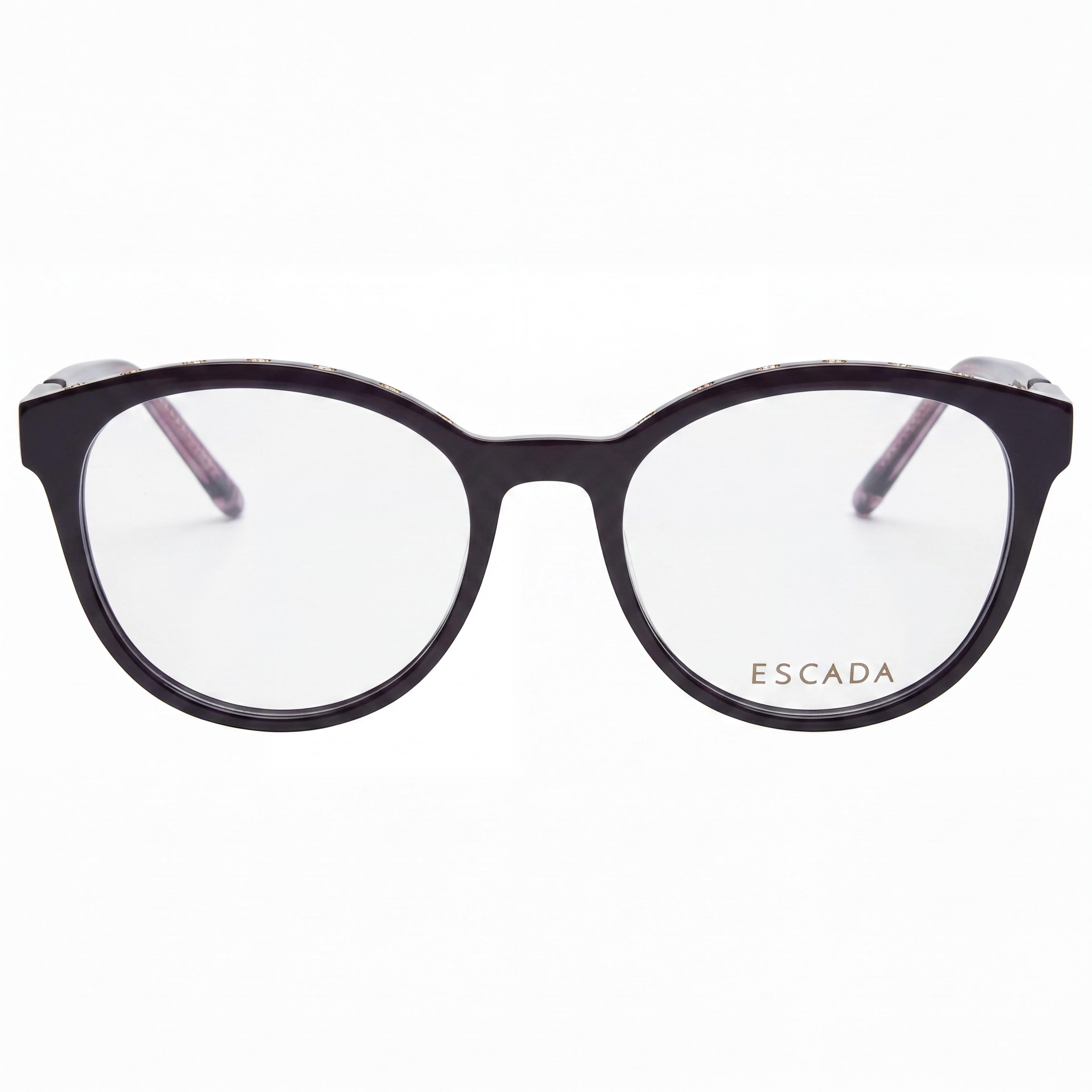 Gafas Rectangulares Violetas Escada VESD86V para Mujer, Acetato 53mm, Photo 2