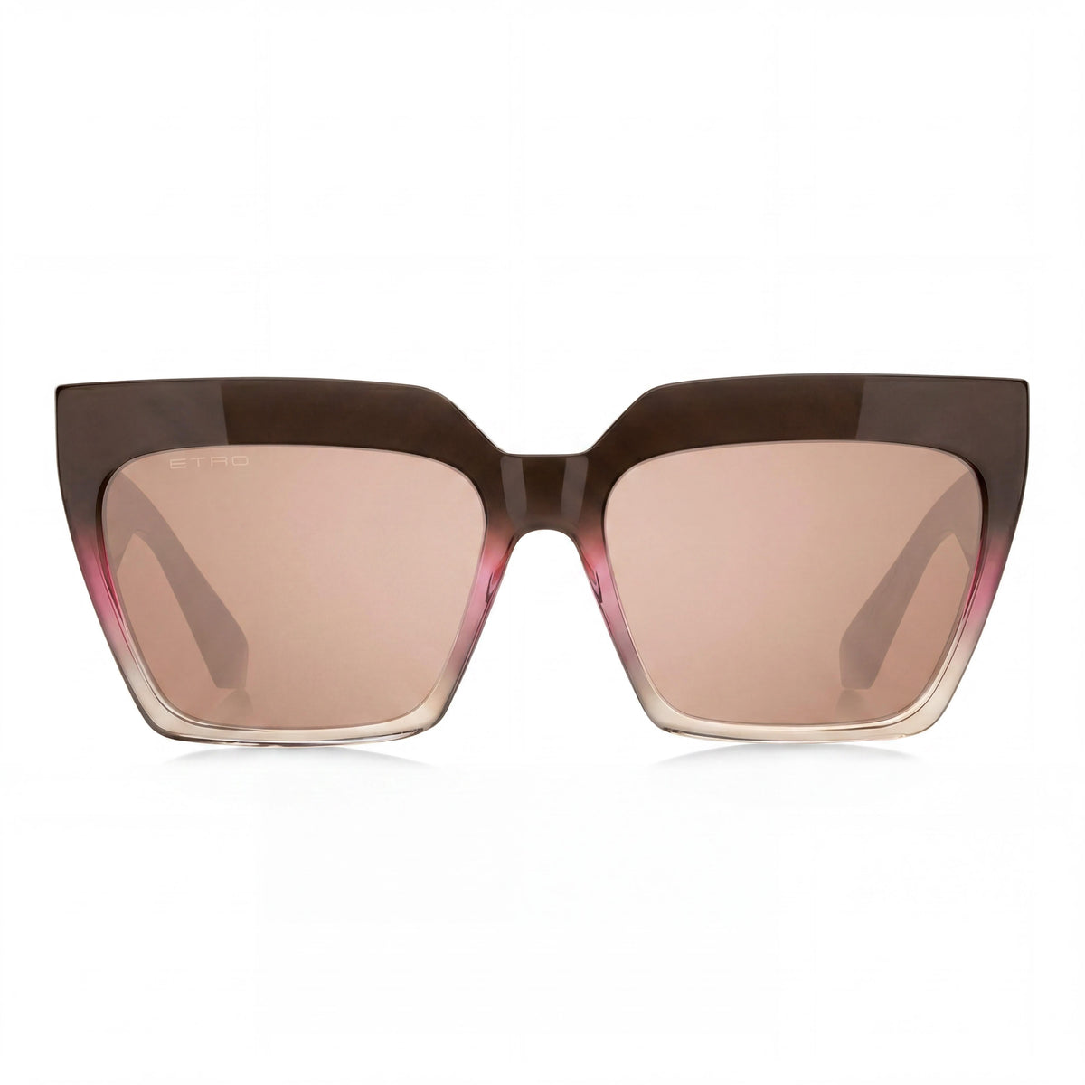 Gafas de sol rectangulares para mujer Etro 0001/S marrón y fucsia, 58 mm, Photo 2
