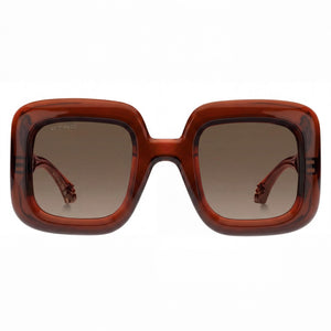 Etro 0015/S Square Sunglasses for Women — front view, Polyamide frame