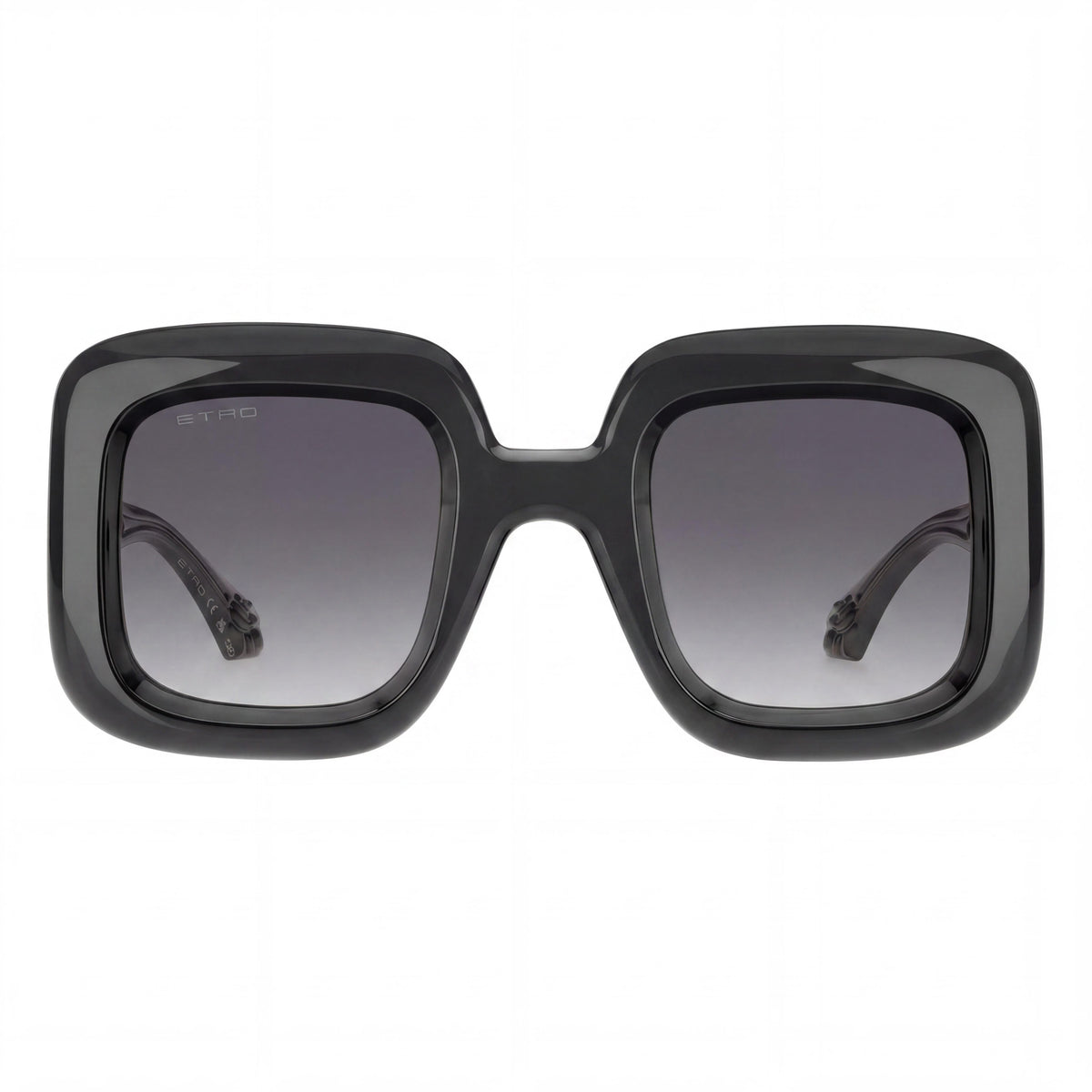 Gafas de sol rectangulares grises Etro Casual 0015/S para mujer, 48 mm, Photo 2