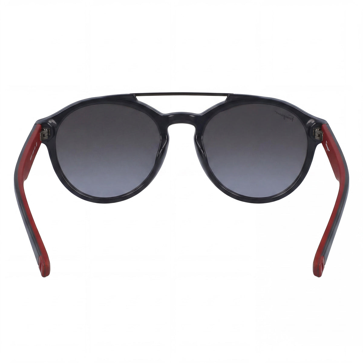 Ferragamo Aviators SF937SM Dark Grey, Red Sunglasses Unisex, 53mm, Photo 4