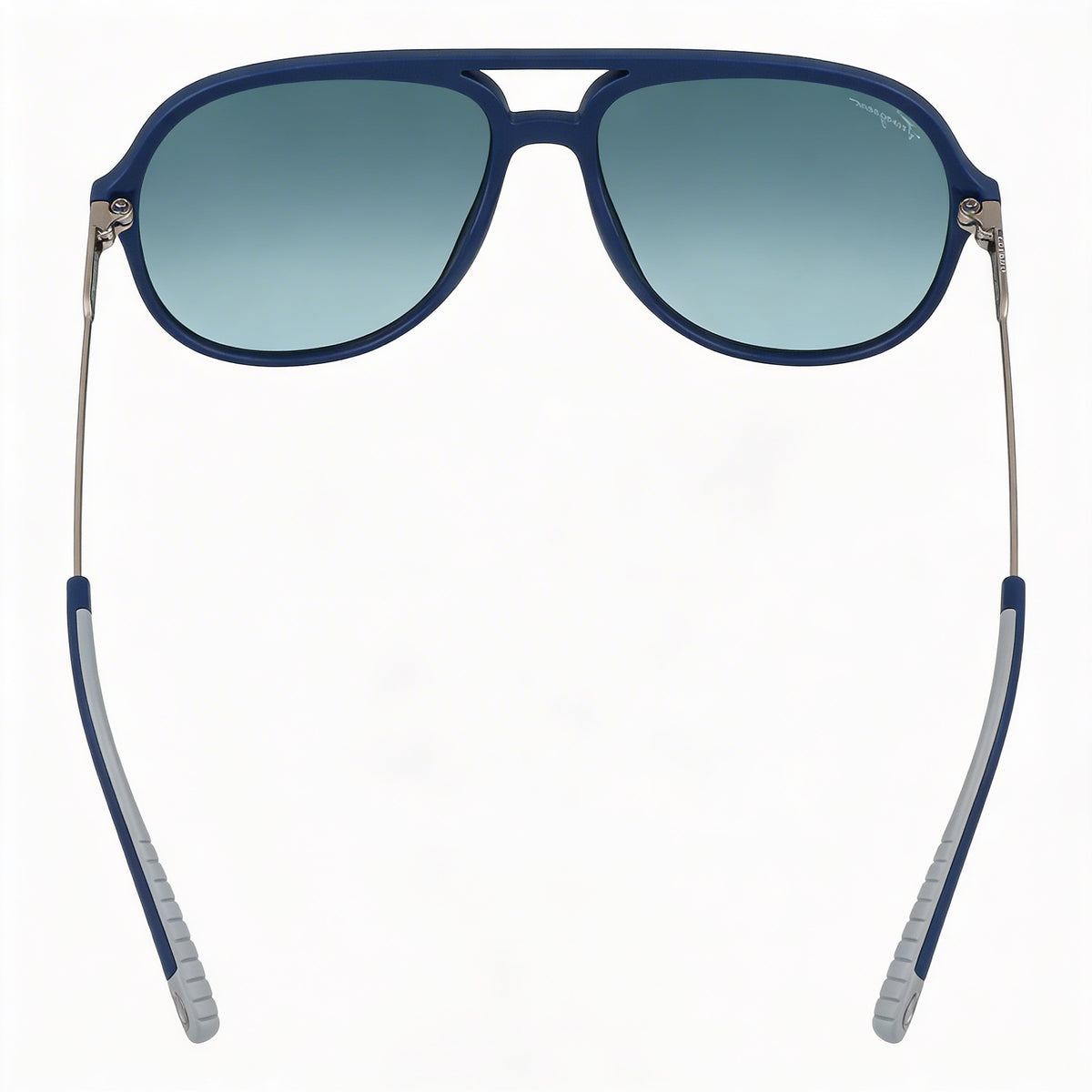 Ferragamo Blue Rectangle Sunglasses Unisex, 60mm, Photo 4