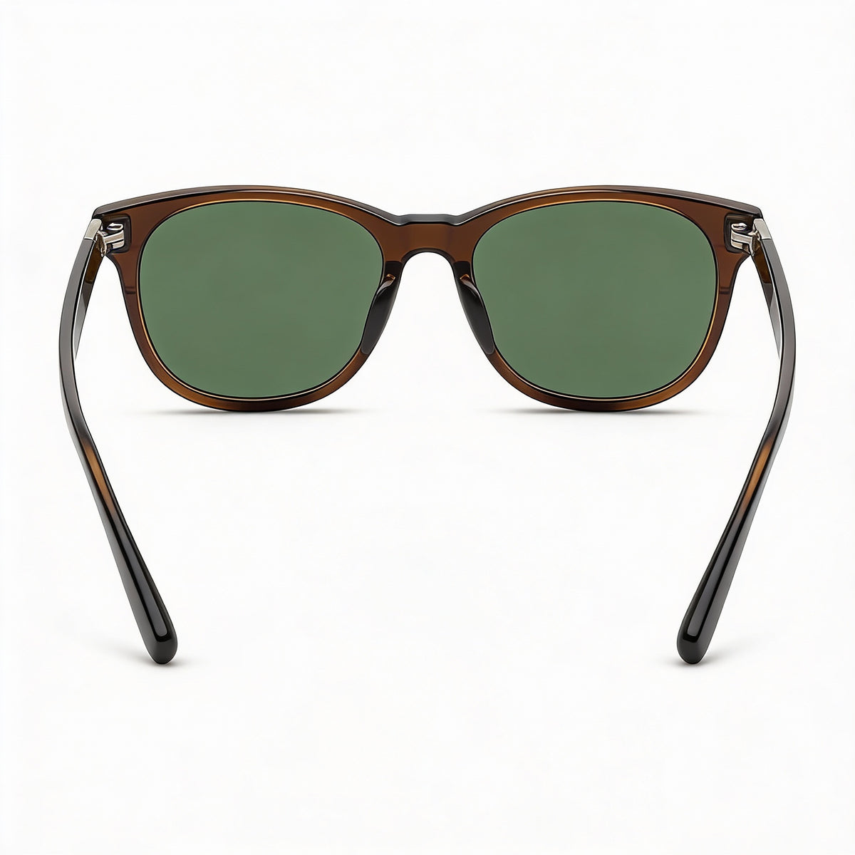 Gafas de sol unisex Ferragamo SF911S ovaladas, color marrón con lentes verde sólido, 58 mm, Photo 2