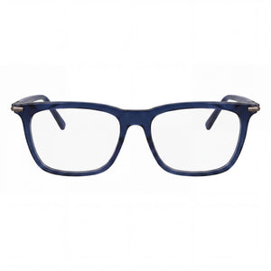 Ferragamo Casual Rectangle Eyeglasses for Men — front view, Acetate
