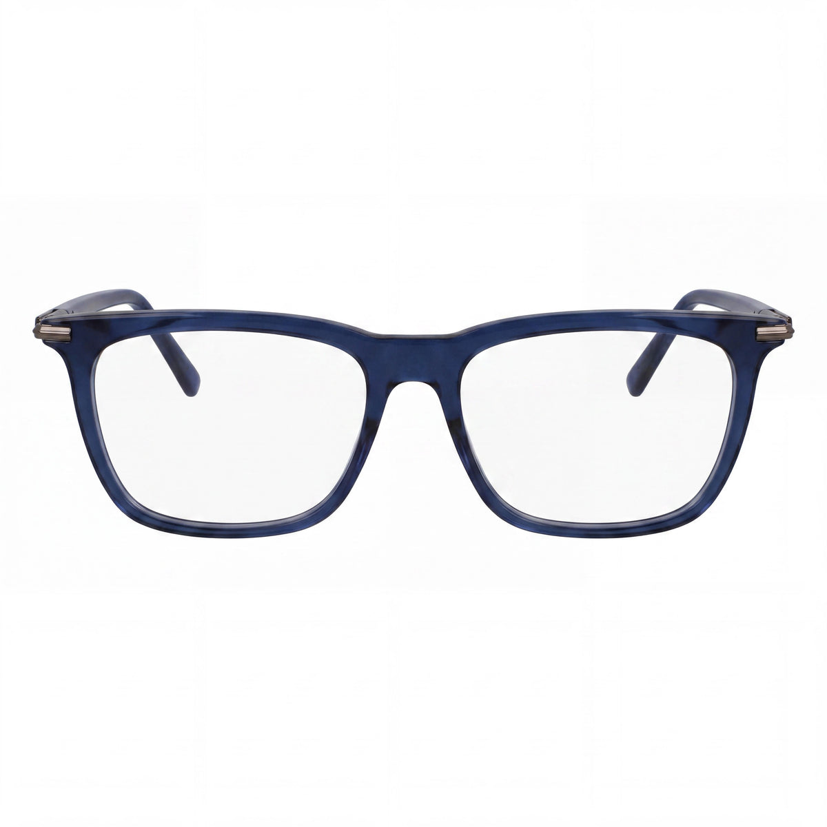 Gafas graduadas rectangulares Ferragamo Casual SF3007 de color azul transparente para hombre, 56 mm, Photo 2
