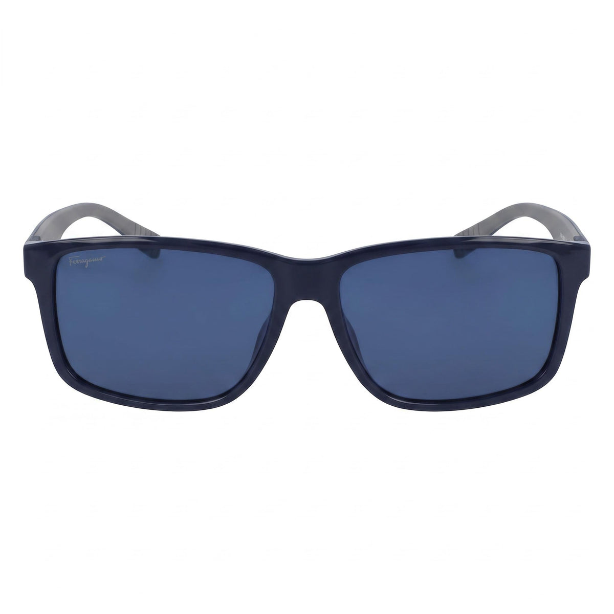 Ferragamo Classic Blue/Grey Rectangle Sunglasses for Women, 57mm, Photo 2