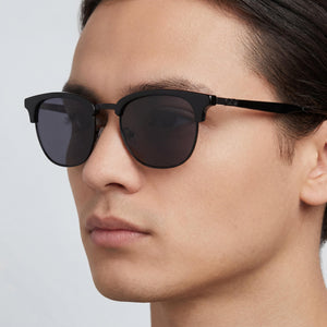 Ferragamo Elegant Black Sunglasses Unisex — lifestyle wear, travel essential for sunny destinations