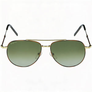 Ferragamo Aviator Sunglasses for Unisex — front view, Metal frame