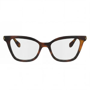 Ferragamo Cat Eye Eyeglasses Unisex — front view, Injected Acetate