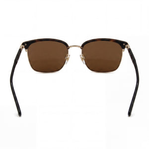 Ferragamo Square Sunglasses for Women — interior view, Non-Polarized lens detail