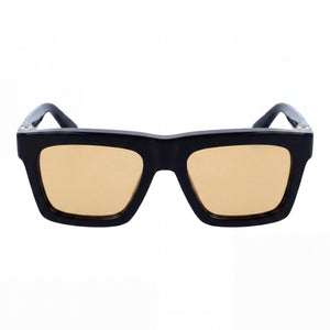 Ferragamo Modern Rectangle Sunglasses for Men — front view, Acetate frame