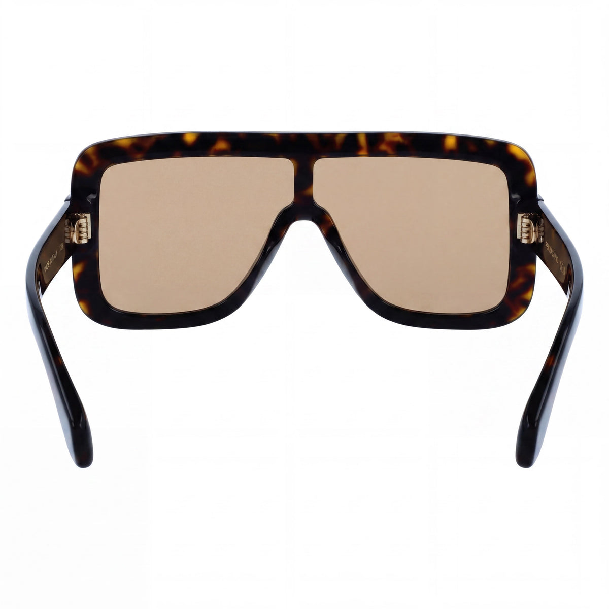 Gafas de sol tipo aviador para mujer Ferragamo Modern SF2061SE en carey oscuro, 55 mm, Photo 4